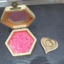 Подарочный набор «Сердце в оправе» (Шкатулка + Фантазийное сердце)